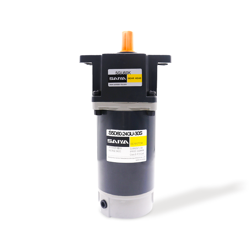 60 Вт щітки DC Gear Motors